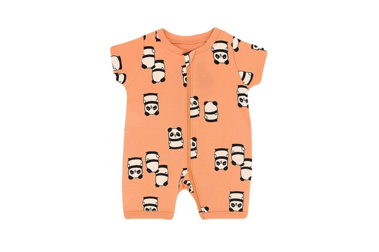 رامپر نوزادی لیندکس طرح پاندا نخ پنبه ضدحساسیت